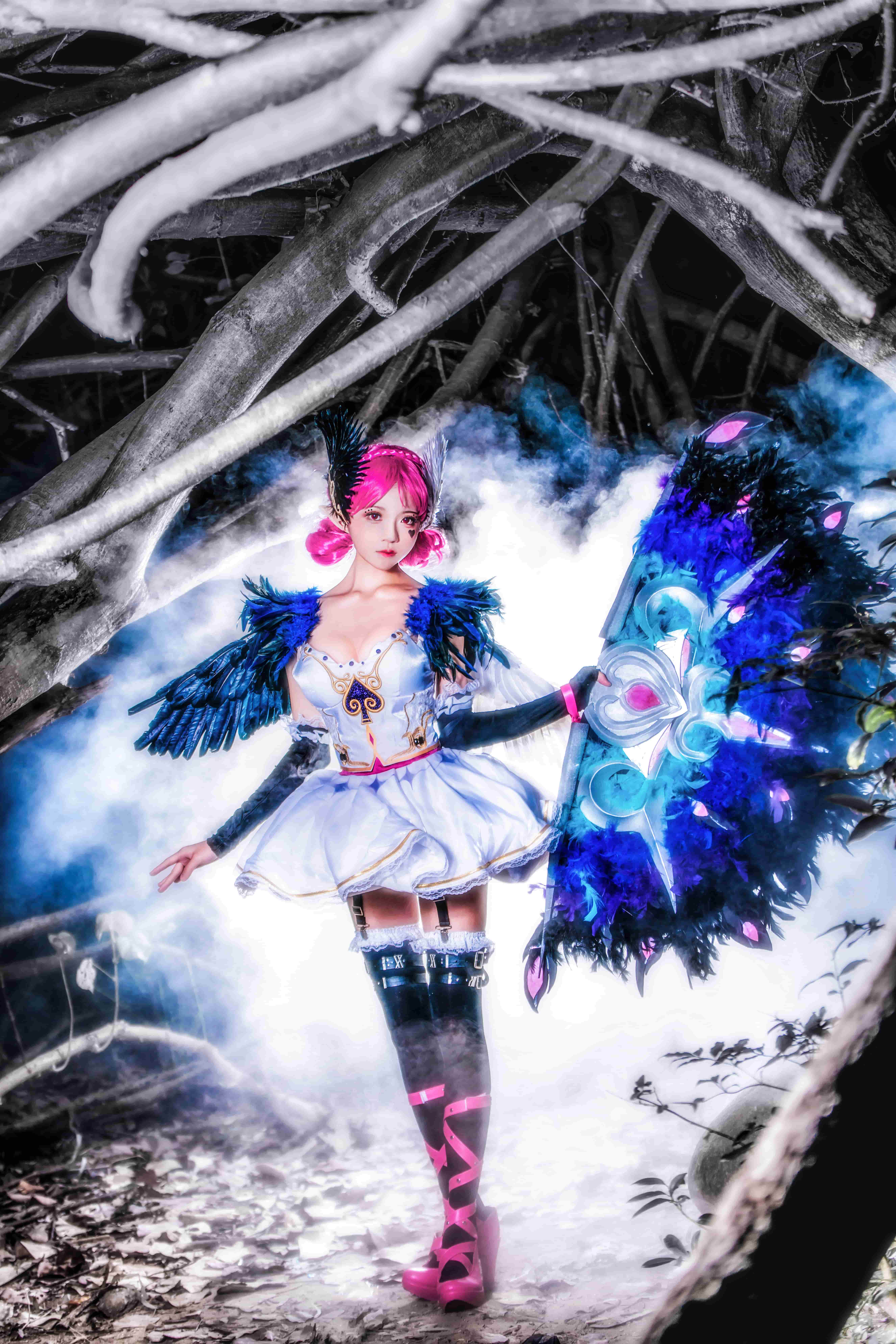 桜桃喵小乔天鹅之梦COS:12张绝美奇幻写真图集下载(278MB高清收藏版)