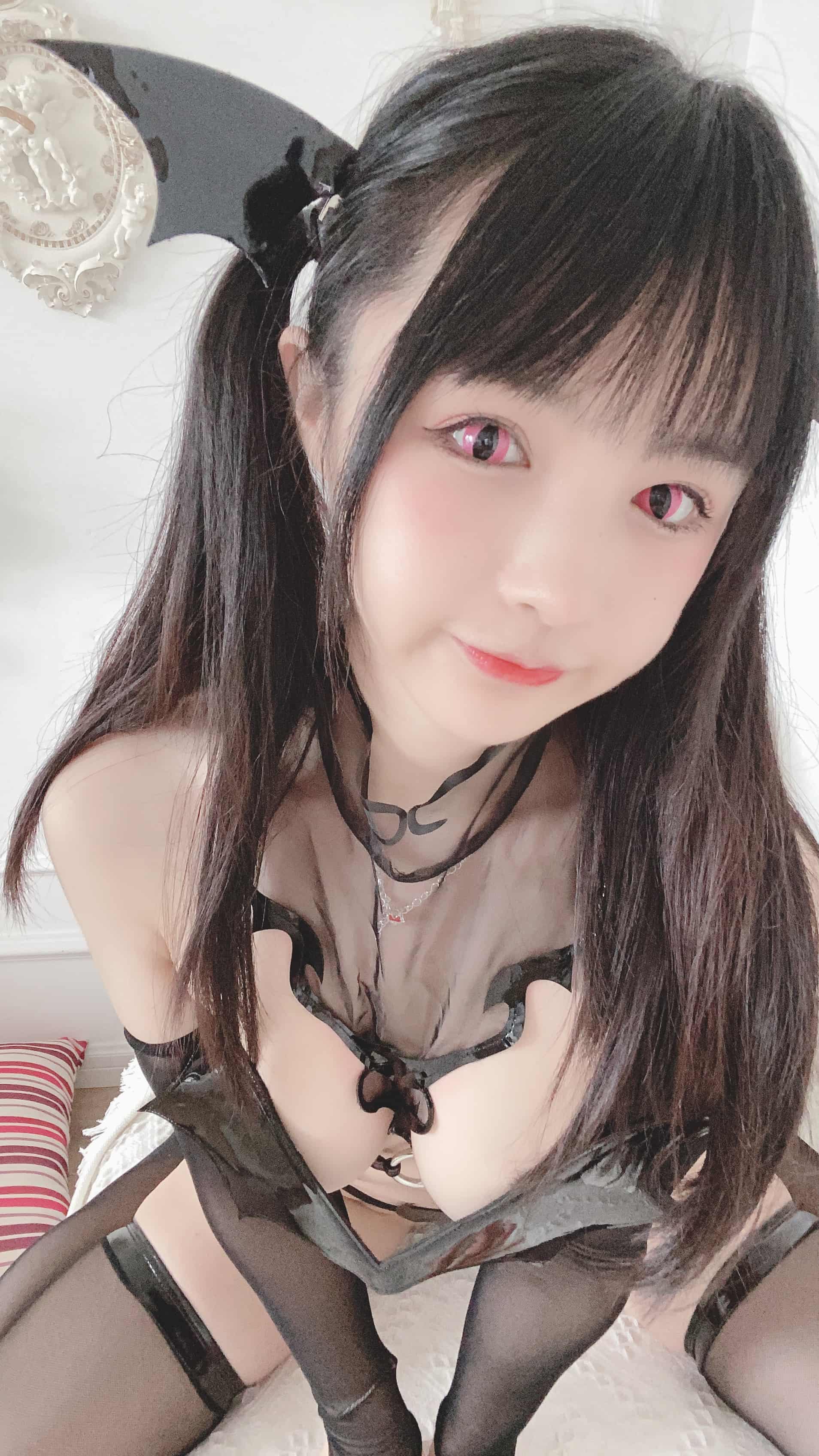 桜井宁宁小恶魔暗黑萌系暴击!双马尾壁纸神图流出