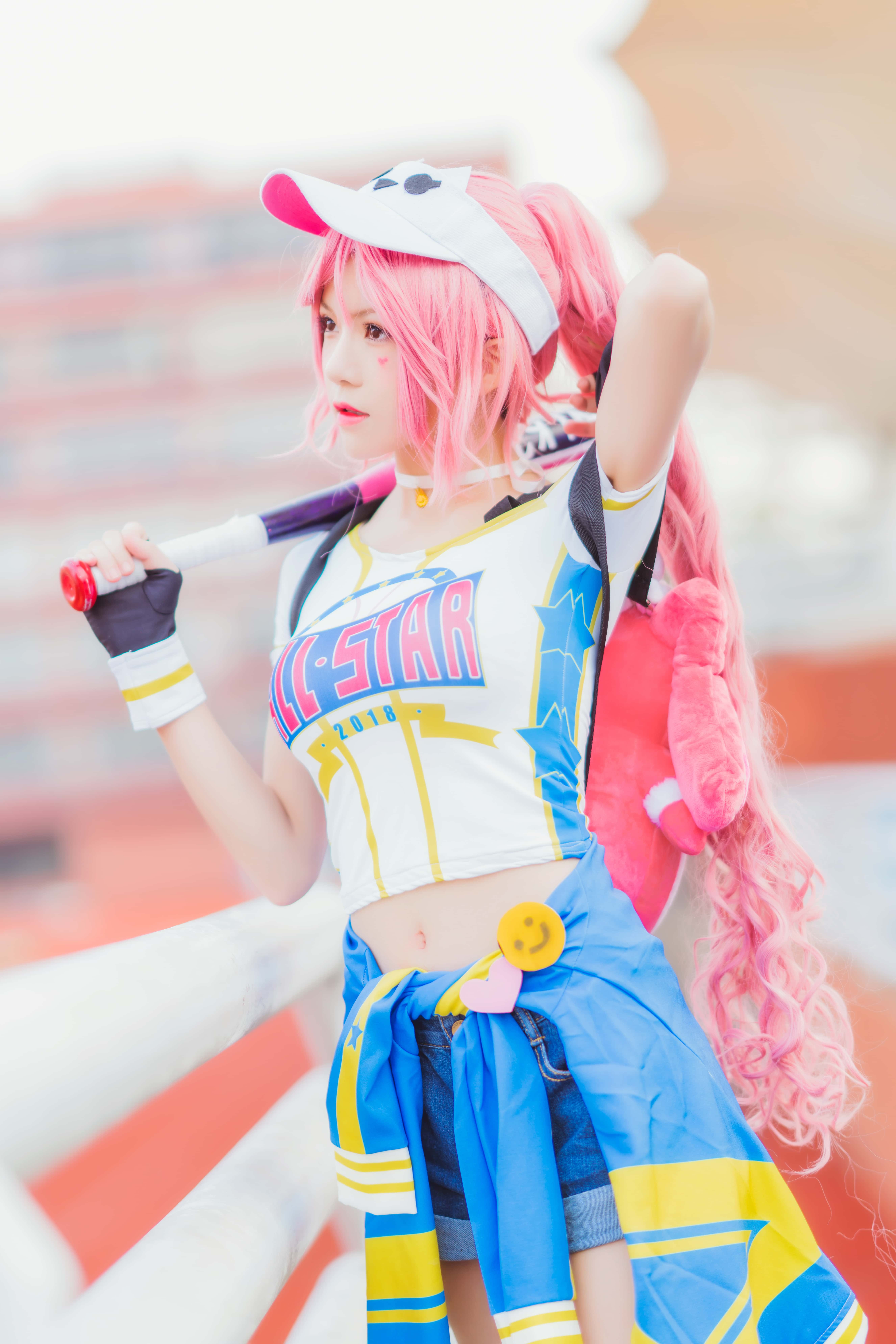 花木兰星元皮肤真人化!桜桃喵46P高清图包