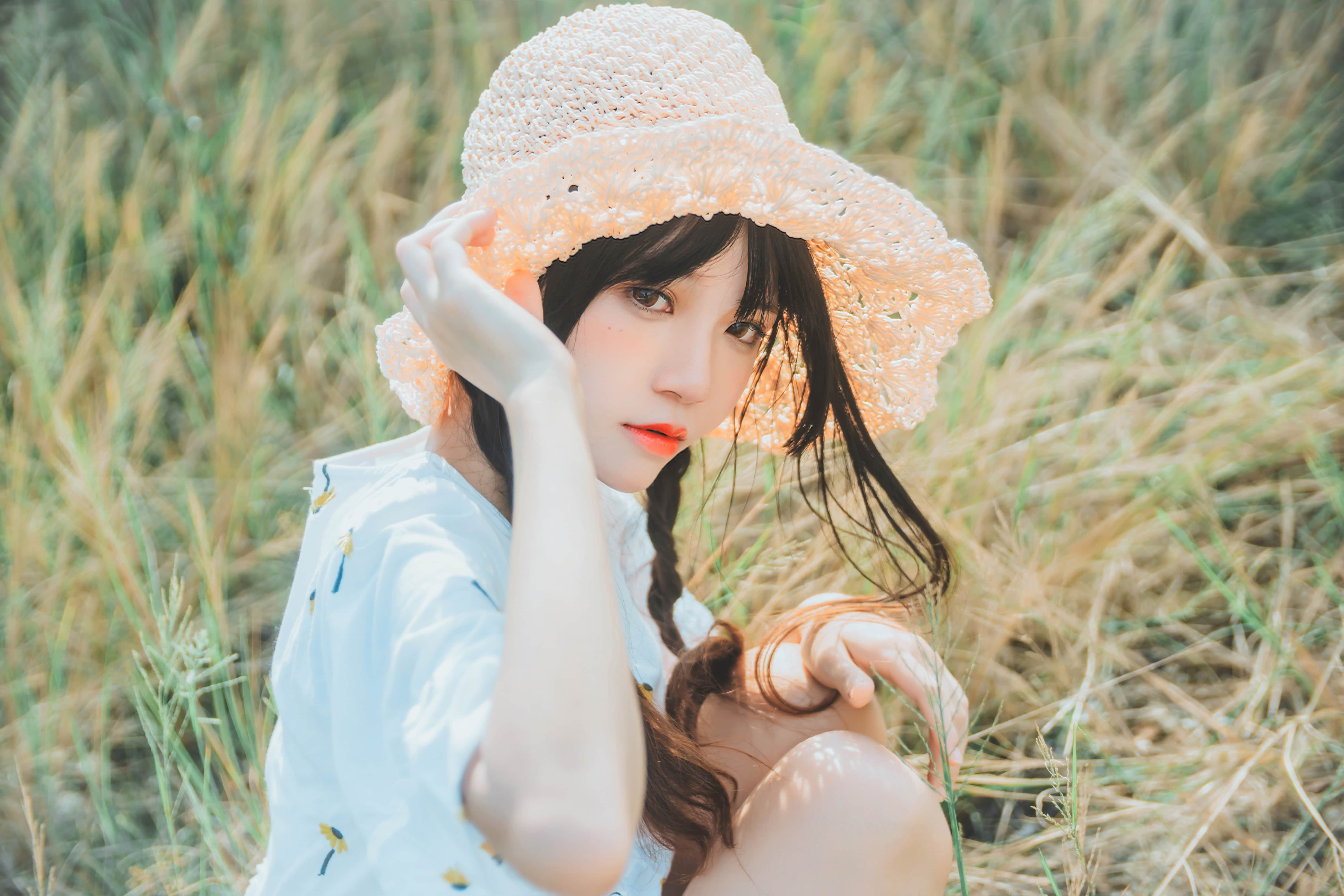 桜桃喵田野治愈系写真|29张高清萌系少女图集下载