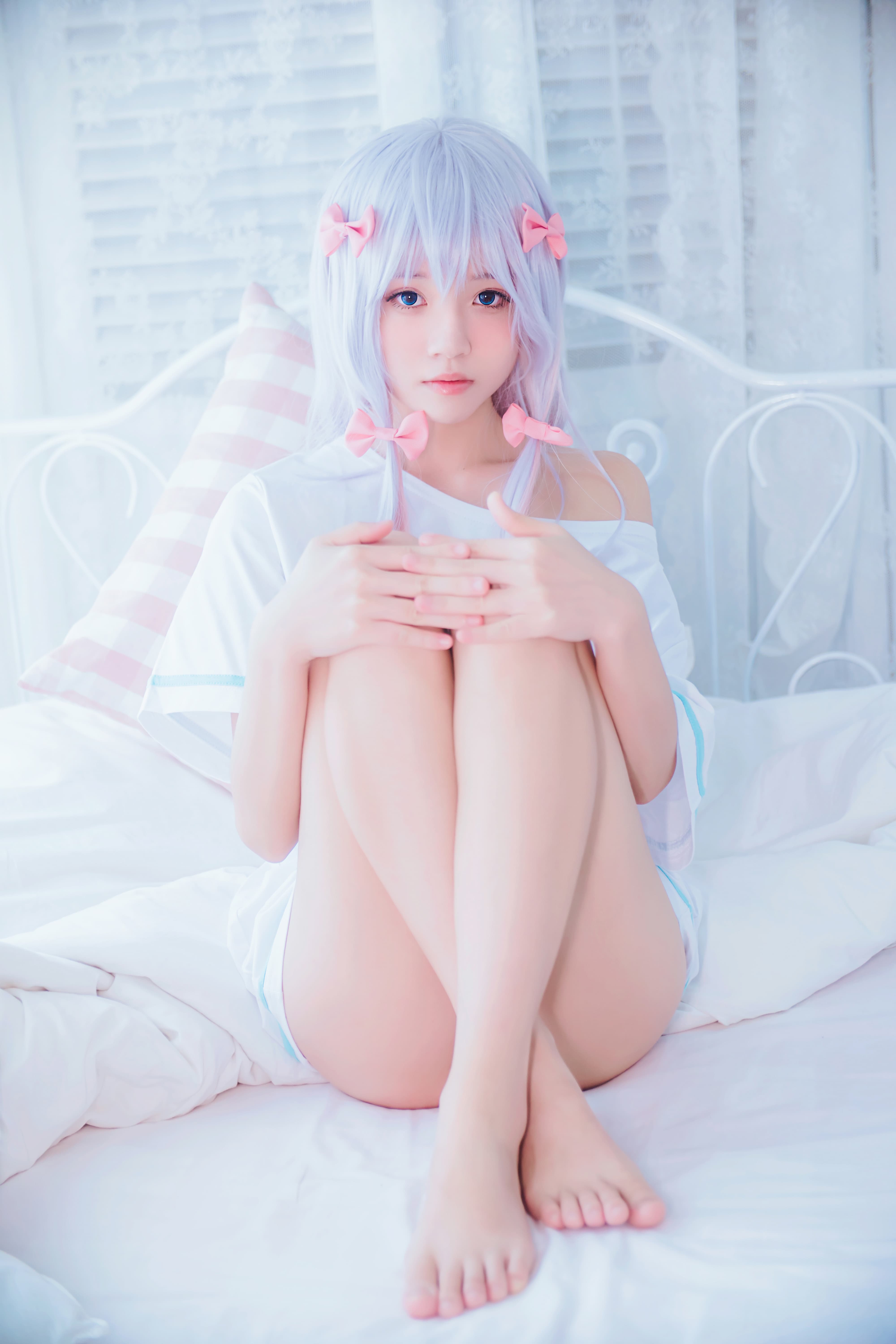 桜桃喵の治愈系纱雾COS:54P萌系少女写真集