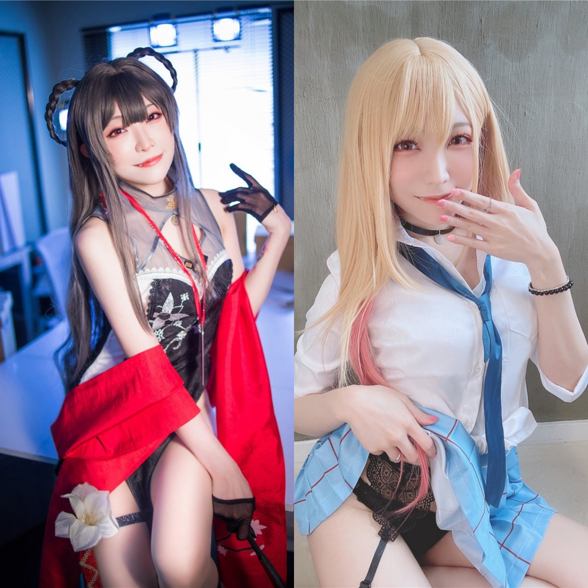 细致大胆魅力女神 YuDan魚蛋 cos写真作品全集