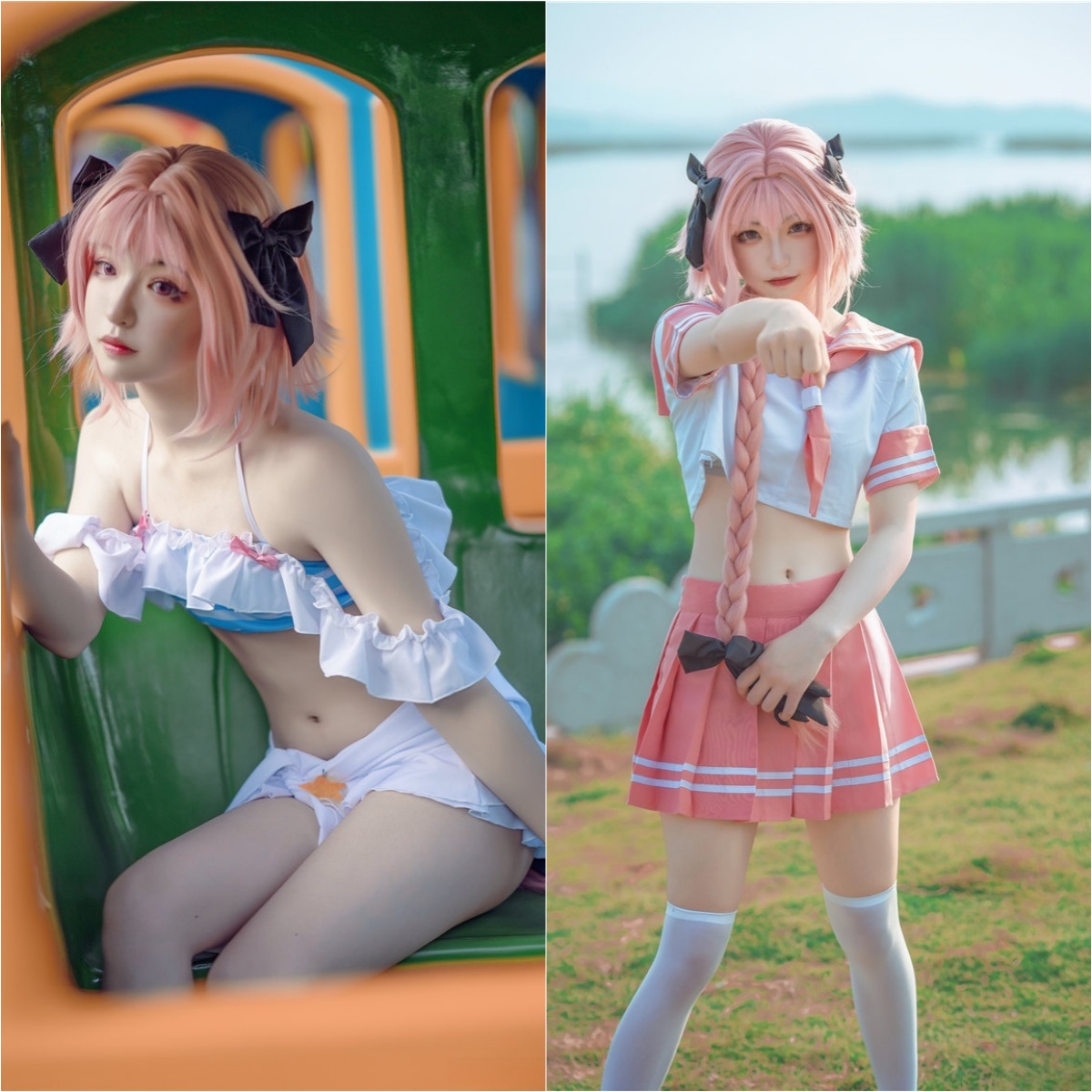 骑行少女 SA_海藻酸钠 cos写真高清合集下载