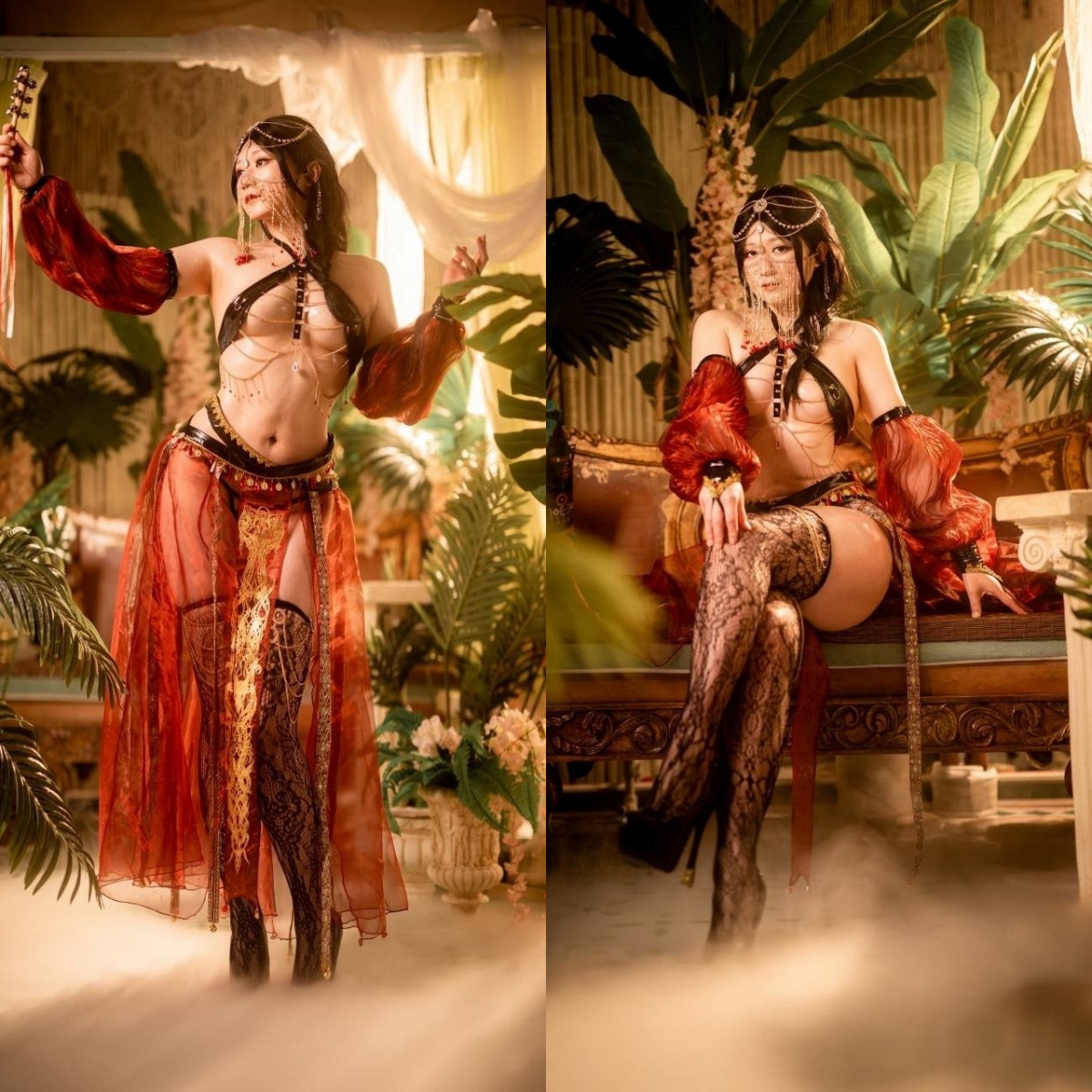 百变萌妹 Zyra秋 cos高清私房照合集