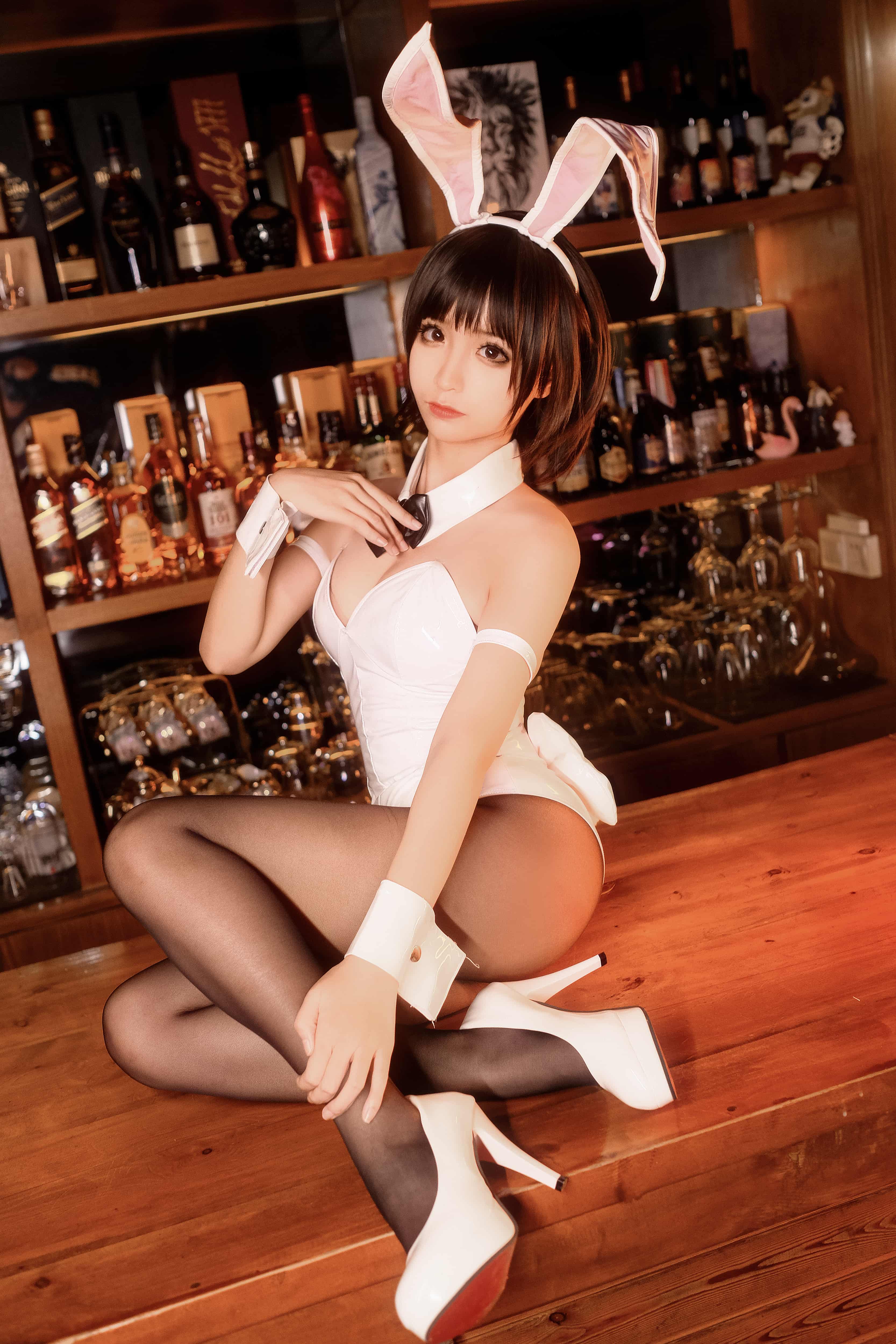 蠢沫沫加藤惠兔女郎Cosplay全辑 - 路人女主性感造型集